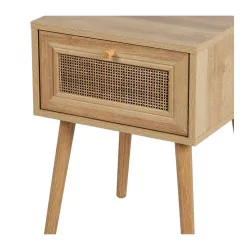 TABLE DE CHEVET "BALI" AVEC 1 TIROIR