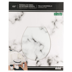 ABATTANT WC EFFET MARBRE