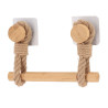DEROUL PAPIER WC NATUREL BAMBOU + CORDE