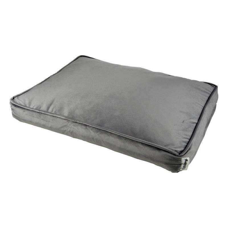COUSSIN RECT CRAFTY GRIS 100*80*H12CM VE