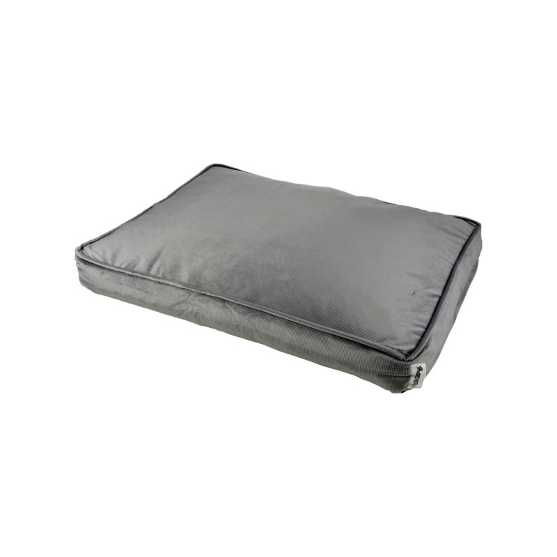 COUSSIN RECT CRAFTY GRIS 80*60*H10CM VEL COUSSIN RECT CRAFTY GRIS 80*60*H10CM VEL