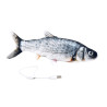 JOUET PELUCHE POISSON ANIME AVEC HERBE A