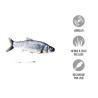 JOUET PELUCHE POISSON ANIME AVEC HERBE A