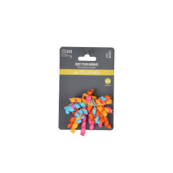 JOUET RUBAN MULTICOLORE D10CM