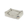 PANIER RECT GRANIT LIN 65*50*18CM VELOUR