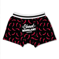 BOXER HUMO "CHAUD BOUILLANT" TAILLE M