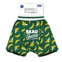 BOXER HUMO "BEAU GOSSE" TAILLE S