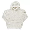 Sweat à Capuche Hoodie Oversize Polaire Blanc | FLEMME DE OUF