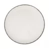 Plat de Service Rond ANLLO en Grès | Diamètre 32,5 cm
