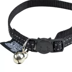 COLLIER ANTI-ETRANGL REFL NOIR 2028CM