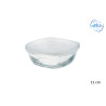 Coupelle / Freshbox DURALEX LYS Carré - D11 cm - Avec Couvercle Coupelle / Freshbox DURALEX LYS Carré - D11 cm - Avec Couvercle