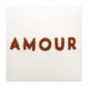 H COUSSIN CARRÉE 'AMOUR' 40X40CM