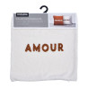 H COUSSIN CARRÉE 'AMOUR' 40X40CM