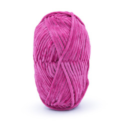 LAINE PINGO CHENILLE FUCSHIA PINK