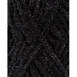 LAINE PINGO CHENILLE GLITTER NOIR