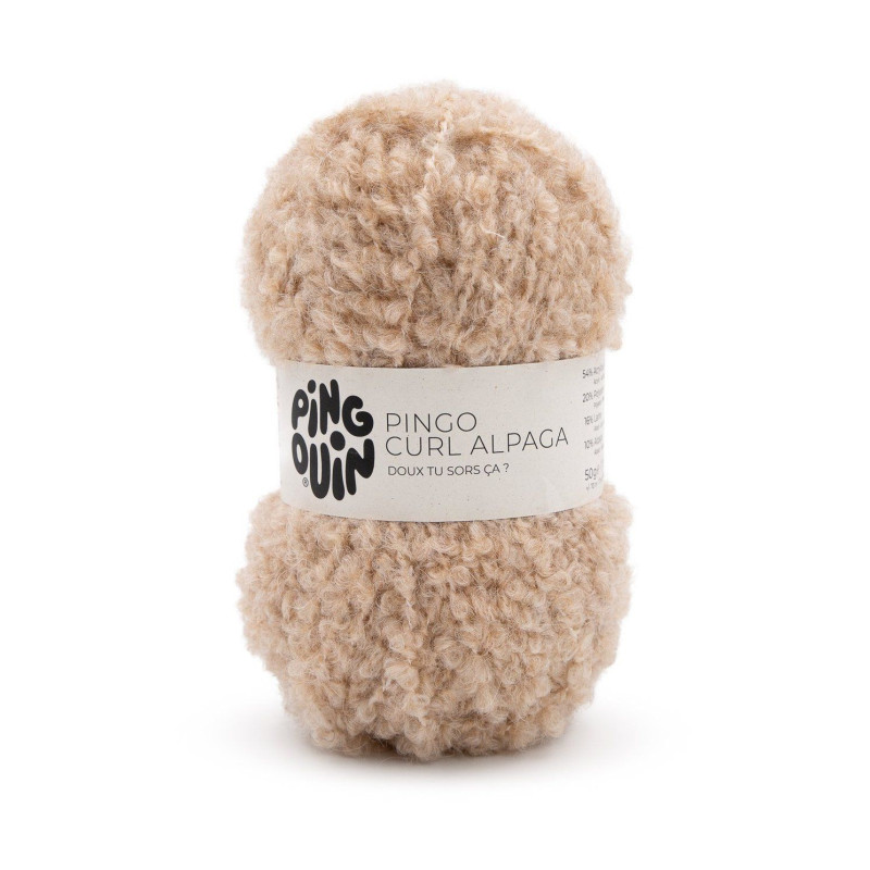 LAINE PINGO CURL ALPAGA LIN