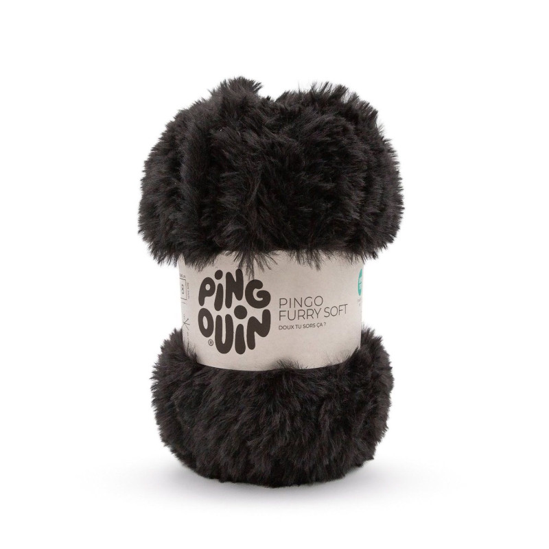 LAINE PINGO FURRY SOFT NOIR