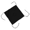 GALETTE DE CHAISE NELSON NOIR 40X40