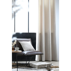 RIDEAU DANDY NATUREL 140X260 COTELÉ