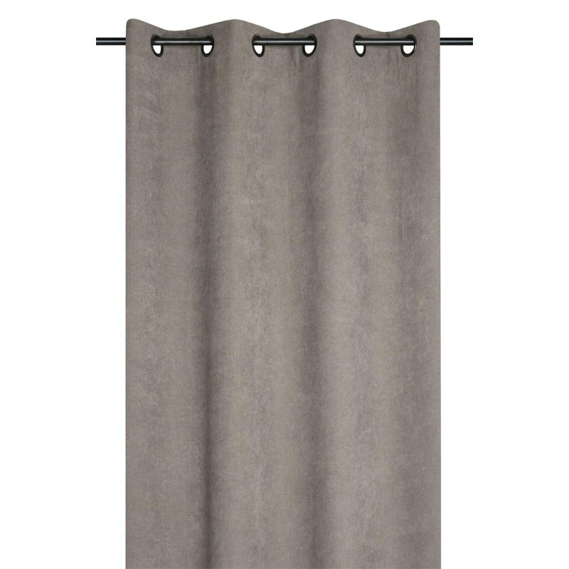 RIDEAU DANDY TAUPE 140X260 COTELÉ RIDEAU DANDY TAUPE 140X260 COTELÉ