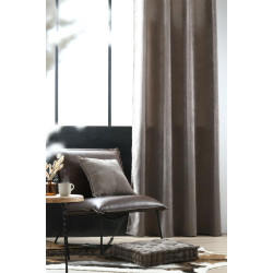 RIDEAU DANDY TAUPE 140X260 COTELÉ