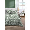 PARURE AJANIA VERT 240X220CM MICROFIBRE