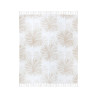 PLAID CAMBODGE NATUREL 125X150CM