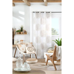 VOILAGE CAMBODGE NATUREL 140x260CM