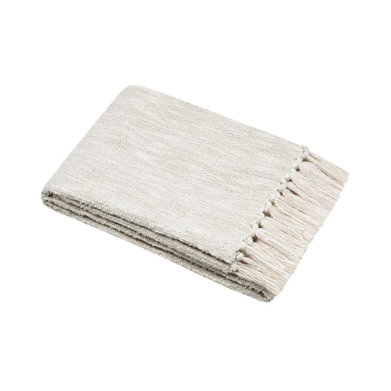 PLAID JOSEPHA NATUREL 125X150CM PLAID JOSEPHA NATUREL 125X150CM