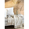 PLAID JOSEPHA NATUREL 125X150CM