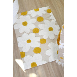 TAPIS CAMILLE NATUREL 60X90CM