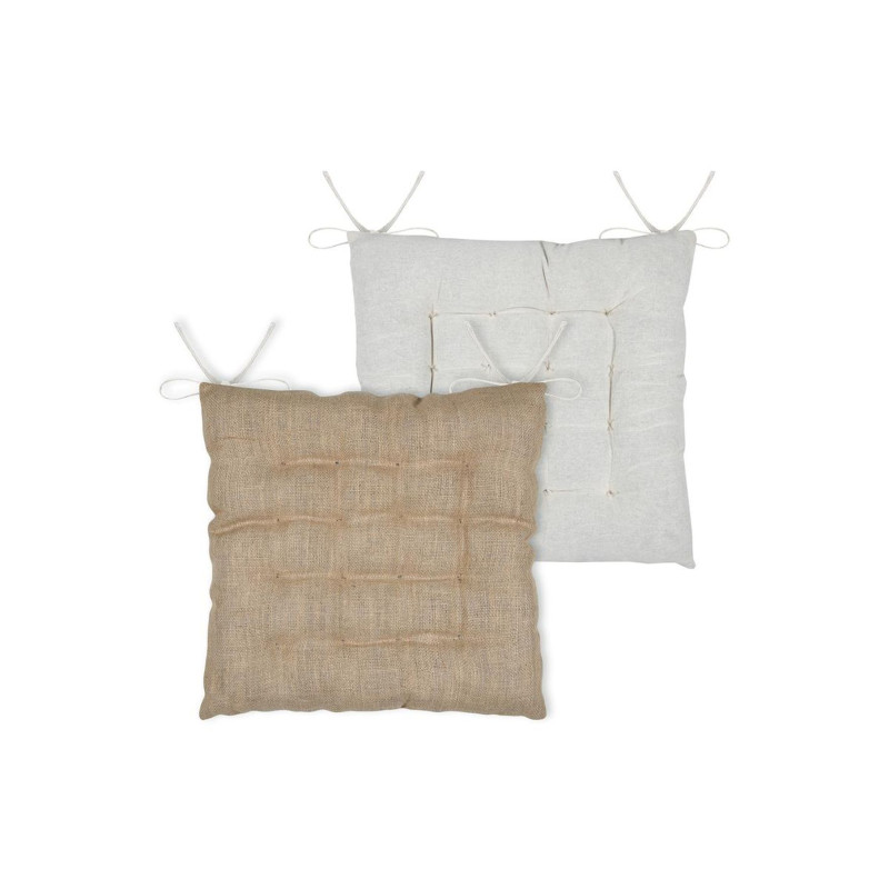 GALETTE DE CHAISE 16PTS CAMBODGE JUTE 38