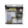 Support sans perçage D20mm x2 argent mat - Support tringle rideau Support sans perçage D20mm x2 argent mat - Support tringle rideau