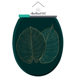 ABATTANT WC JADE CHARN METAL