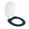 ABATTANT WC GINKOBLUE CHARN METAL