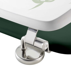 ABATTANT WC VAGABONDE CHARN METAL