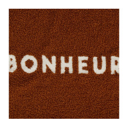 H COUSSIN CARRÉE 'BONHEUR' 40X40