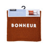 H COUSSIN CARRÉE 'BONHEUR' 40X40