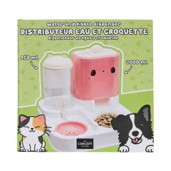 DISTRIBUTEUR EAU ET CROQUETTE 960ML