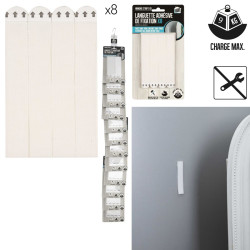 Languettes de Fixation Murales (Pack de 8) - 9kg