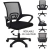 Fauteuil de Bureau Noir Ergonomique