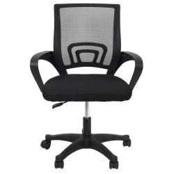 Fauteuil de Bureau Noir Ergonomique