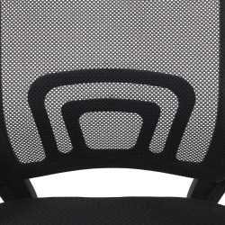 Fauteuil de Bureau Noir Ergonomique