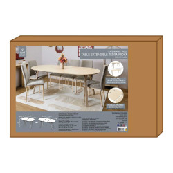 TABLE EXTENSIBLE 6 A 8 PERS TERRA NOVA