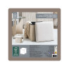 COFFRE POUF PLIABLE EMILIA BEIGE