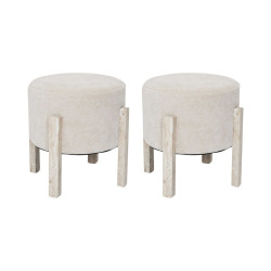 TABOURET EMILIA BEIGE