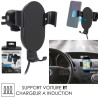 SUPPORT DE TELEPHONE CHARGEUR INDUCTION
