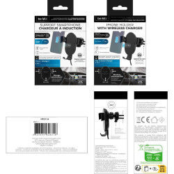 SUPPORT DE TELEPHONE CHARGEUR INDUCTION