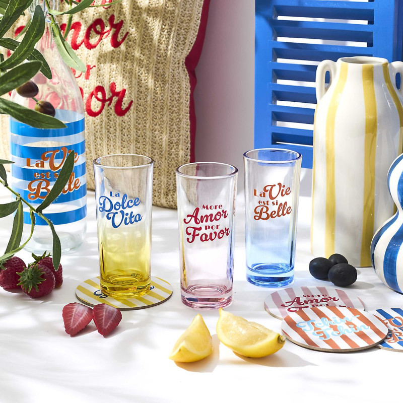 VERRE COLORE DOLCE VITA X3 22CL