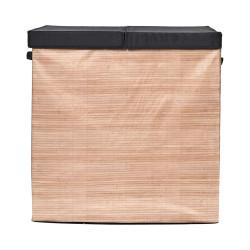 PANIER A LINGE DOUBLE 58X35X58CM